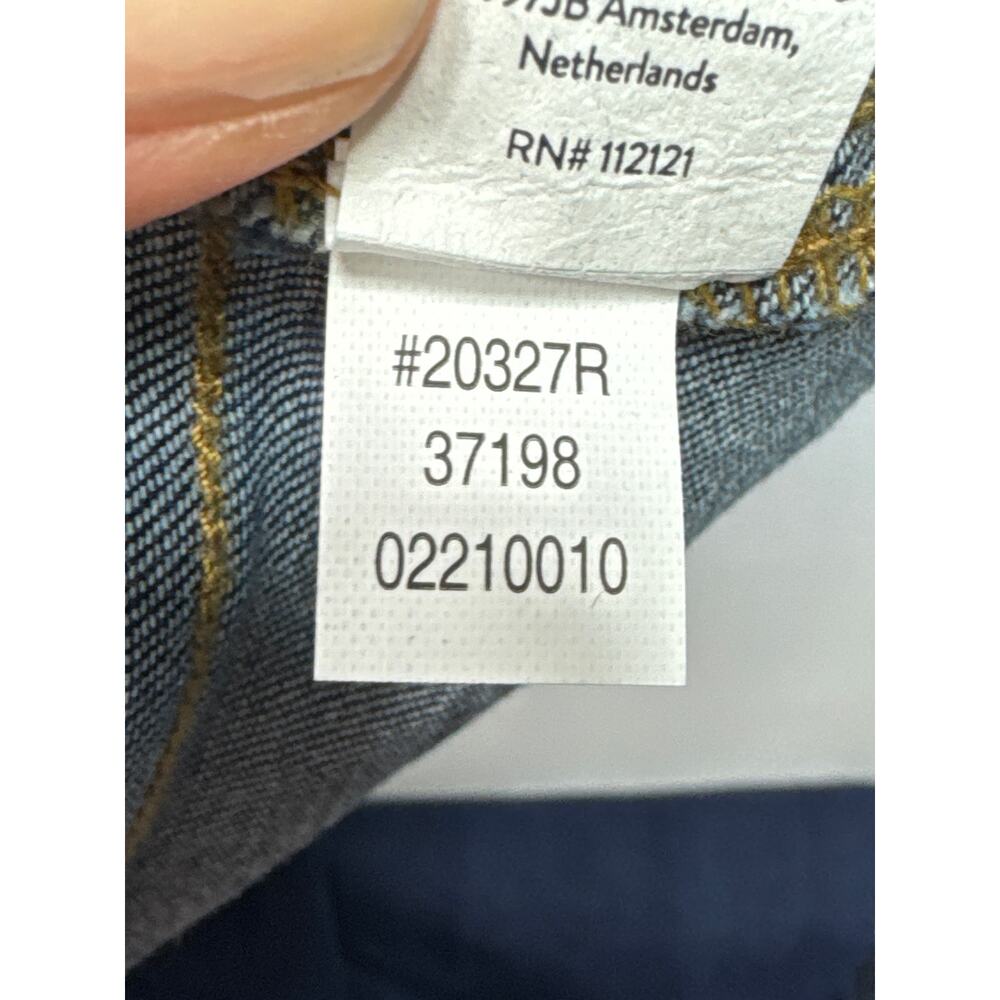 NWT Spanx Women's Flare Blue Stretch Denim Pull On Jeans - Size XL (34x34) - Picture 6 of 6